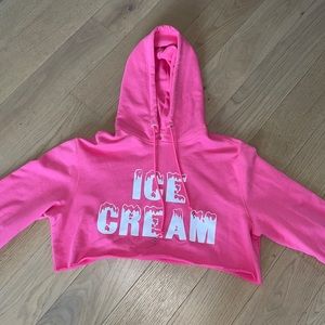 Cropped Icecream hoodie
